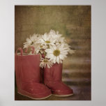 Blooms In Boot Posters