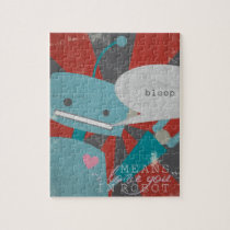 "Bloop" Means I Love You, in Robot puzzles