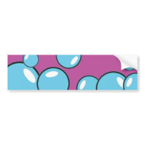 Bloos Bubbles bumper stickers