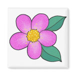 Blossom 08 - Shocking Pink Magnet