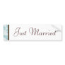blossom border 2 bumper sticker