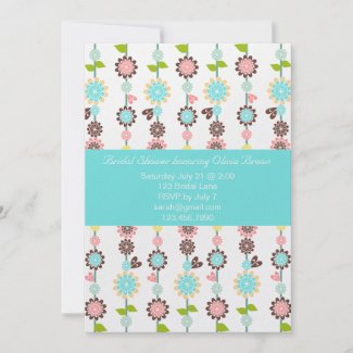 Blossom Bridal Shower Invitation zazzle_invitation