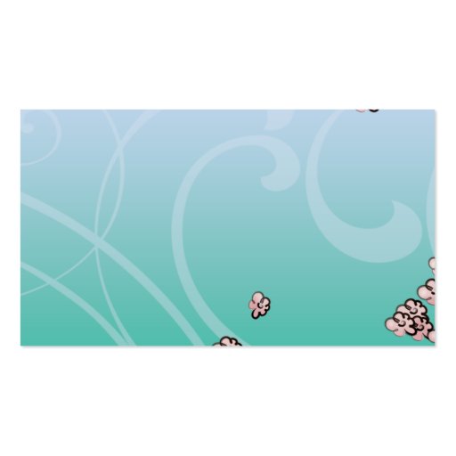 Blossom - Business Business Card Template (back side)