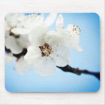 Blossom Clouds Mousepad by starlingphotos Blossom Clouds Mousepad