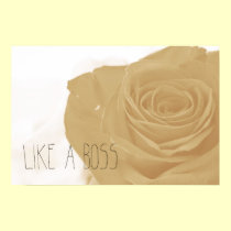 Blossom like a boss posters