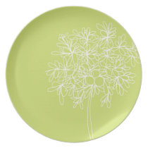 Blossom Pop Citron Plate plates