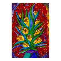 Blossom Poster/Print by ohgreeting Blossom Poster/Print