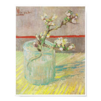 Blossoming Almond Branch in a Glass, Van Gogh Poster