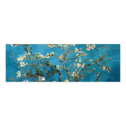 Blossoming Almond Tree by Vincent van Gogh. Business Cards (back side)