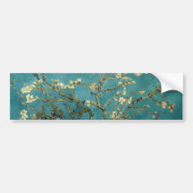Blossoming Almond Tree - Van Gogh Bumper Stickers