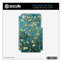 Blossoming Almond Tree - Van Gogh Decal For iPod Touch 4G