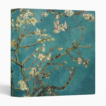 Blossoming Almond Tree - Van Gogh Vinyl Binder