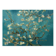 Blossoming Almond Tree, Vincent van Gogh. Business Card Templates