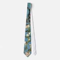 Blossoming Almond Tree, Vincent van Gogh Neck Ties