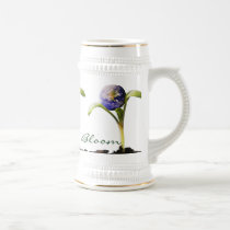 Blossoming Earth stein mugs