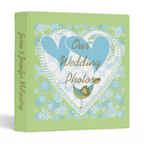 Blossoming Hearts Wedding Photo Binder binders