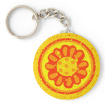 Blossoming Sun Keychain