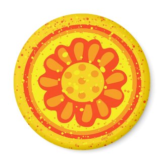 Blossoming Sun Magnet magnet