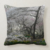 Blossoms 2 throw pillows
