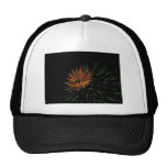 Blossoms from Green Mesh Hats