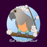 Blossoms Red Bellied Parrot T-Shirt