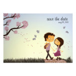 Blossoms - Save the Date invitations