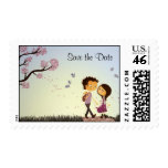 Blossoms Save the Date stamps