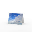 Blow away the clouds in life...Notecard