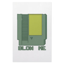 Blow Me Cartridge Custom Stationery