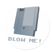 Blow Me! stickers by WearShirts Blow Me! stickers