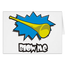 Blow ME (vuvuzela) Card