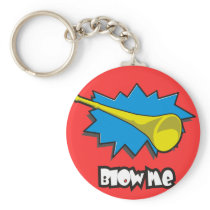 Blow ME (vuvuzela) Keychains