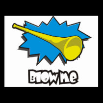 Blow ME (vuvuzela) postcards