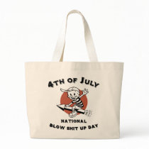 Blow-Shit-Up-Day Canvas Bag