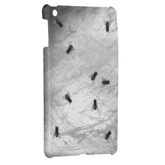 Blowflies on the Wall (Slate Grey) iPad Mini Cover