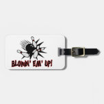 Blowin Em Up Bowling Pins Tag For Luggage