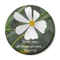 Blowin` in the Wind - Purity Refrigerator Magnets