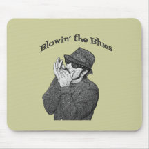 Blowin' The Blues Mousepad