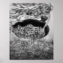 Blowing Away Canvas Print