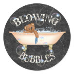 Blowing Bubbles Stickers