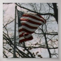 BLOWING FLAG posters