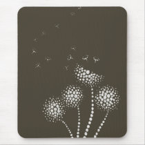 blowing flowers mousepads by Kaitesartcentral blowing flowers mousepads