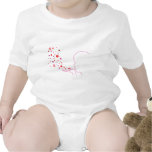 Blowing Hearts Tee Shirt
