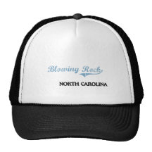 Blowing Rock North Carolina City Classic Trucker Hats