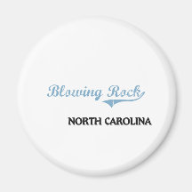 Blowing Rock North Carolina City Classic Refrigerator Magnets