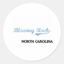 Blowing Rock North Carolina City Classic Sticker