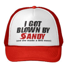 Blown By Sandy Distressed Hurricane Sandy Hat
