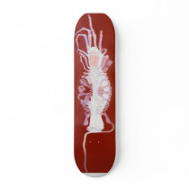 Blown Glass Skeletal F U Finger skateboards