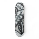 blown up drawing of guts skateboards
