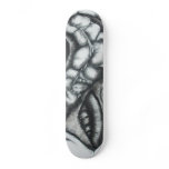 blown up drawing of guts skateboards